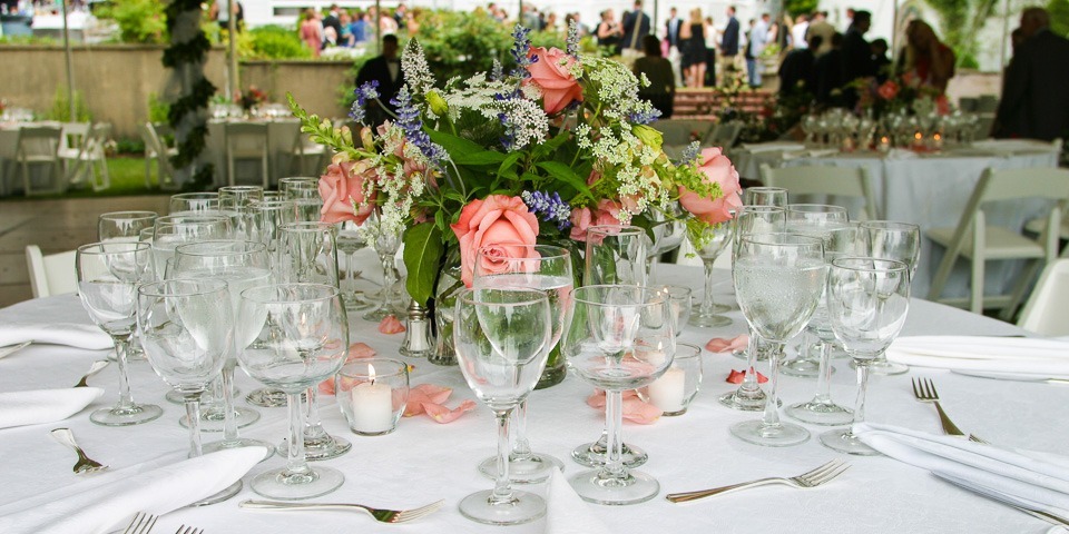 wedding table setting